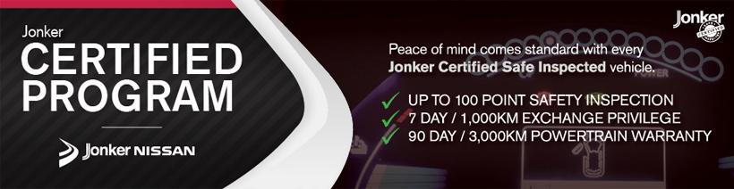 Jonker Certified Program