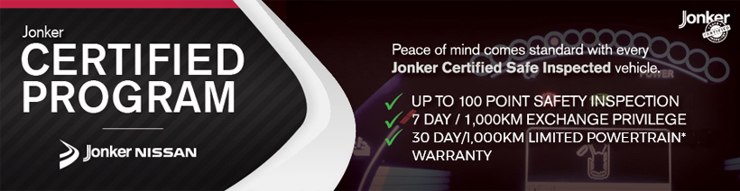 Jonker Certified Program